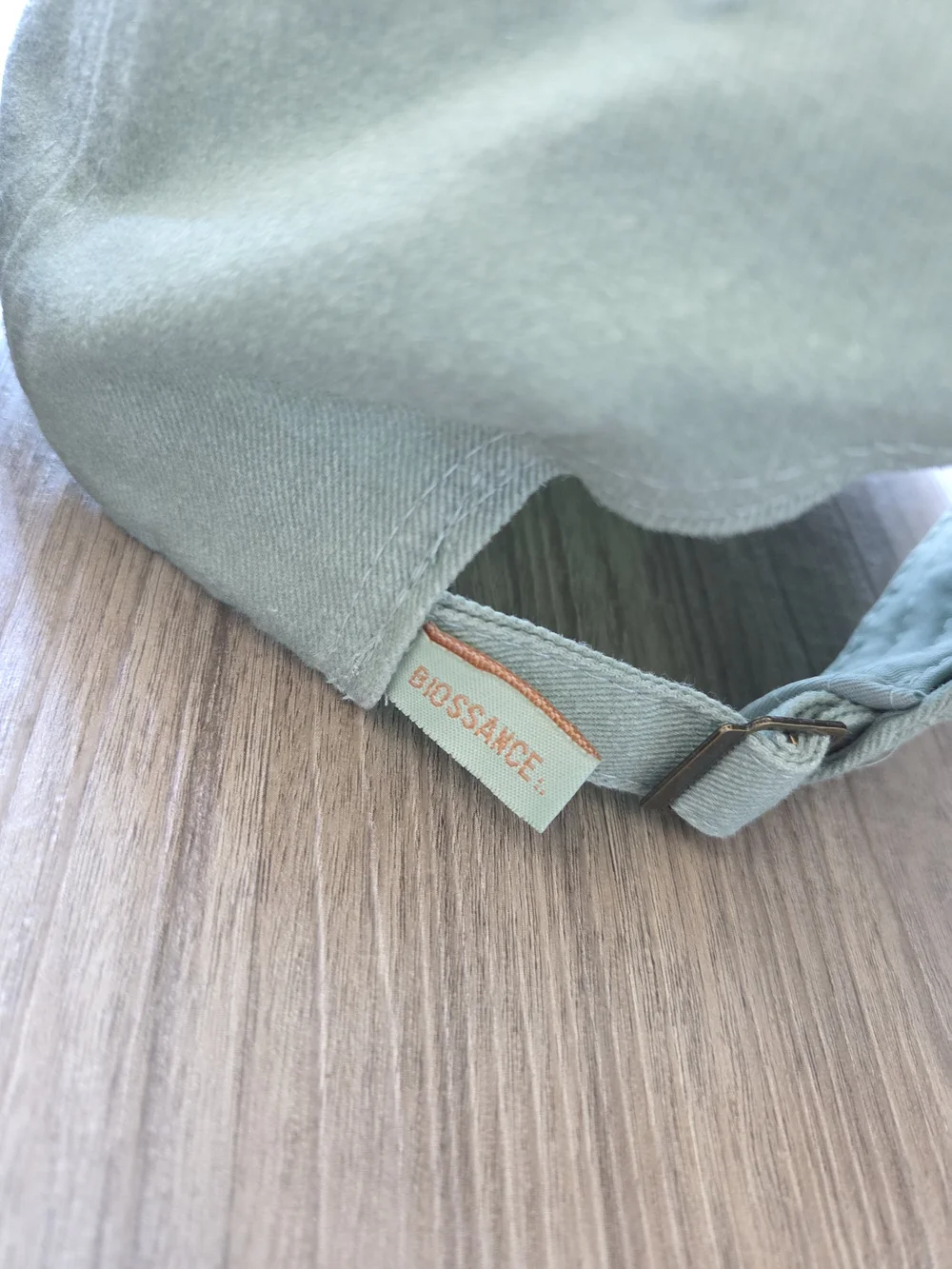 NWOT Caps: Arey Not Today Charcoal Gray & Biossance Sage Green Dad Hats Lot of 2